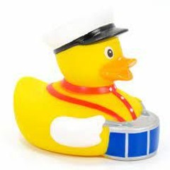 First Ever Rubber Ducky Drummer