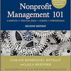 Get PDF 🖌️ Nonprofit Management 101: A Complete and Practical Guide for Leaders and