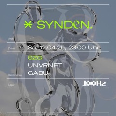 [Set] GABU - Live Recording from SYNDEN, 100hz Augsburg 12-04-25