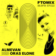 Almevan b2b OrasElone - Radio Grenouille x ONAIR - FTOMIX#22 - juin 2024