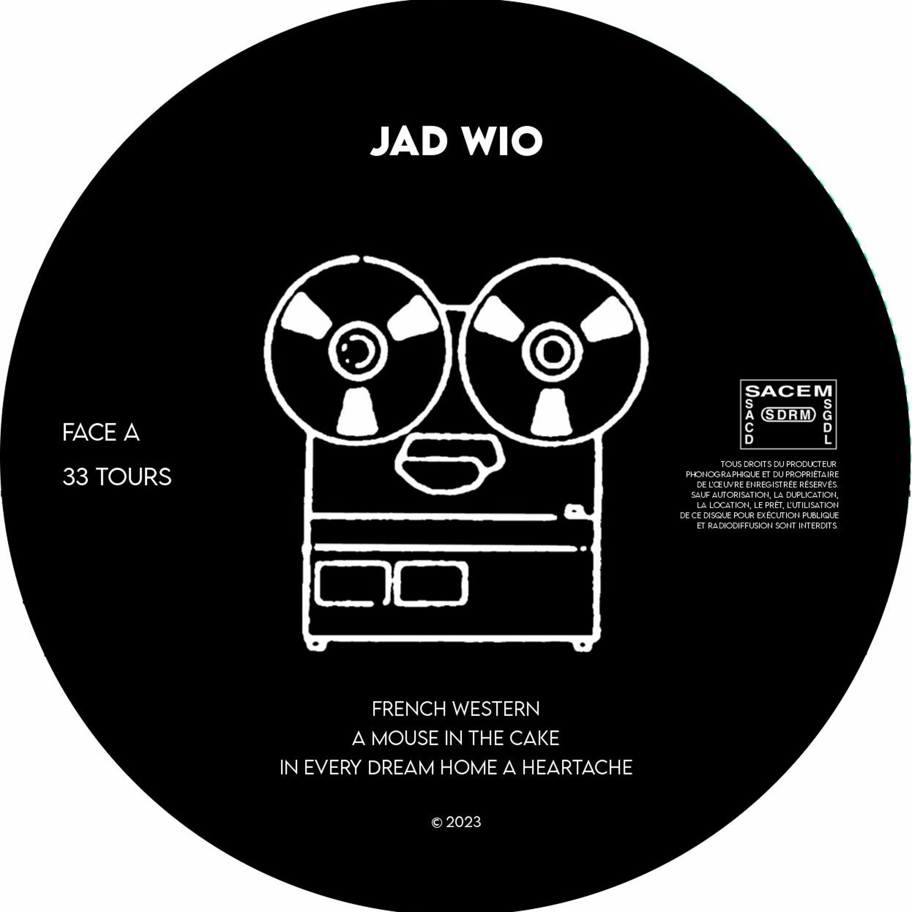 TOURNE DISQUE #47 BERTRAND IS FAMILY