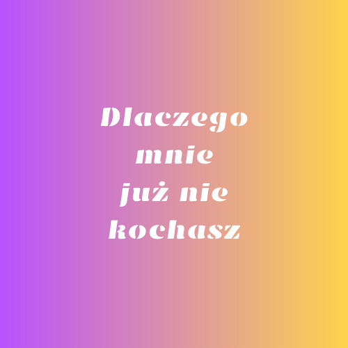 Stream Dlaczego mnie już nie kochasz v2 by Wirtualna Muzyka Listen