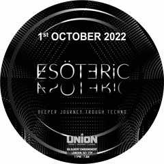Graham Brand - Live @ ESOTERiC Launch Party (01.10.2022)