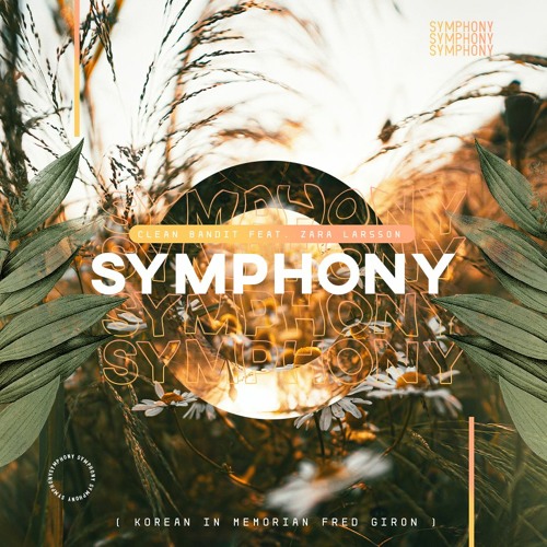 Stream Clean Bandit feat. Zara Larsson - Symphony ( Korean In Memorian Fred  Giron ) Free Download by Korean Music | Listen online for free on SoundCloud