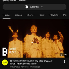 TXT The Star Chapter: TOGETHER Concept Trailer