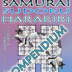 ✔Read⚡️ Double Samurai Sudoku Harakiri Compendium: 81 overlapping sudoku