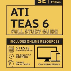 ePUB download ATI TEAS 6 Full Study Guide 3rd Edition 2021-2022: Includes