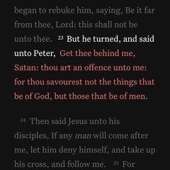 Matthew 16:23