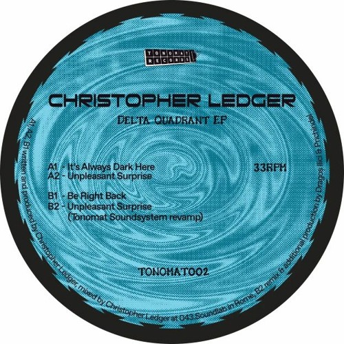 Premiere: A1 - Christopher Ledger - It's Always Dark Here [TONOMAT002]