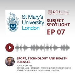 Sport, Technology and Health Sciences | Subject Spotlight