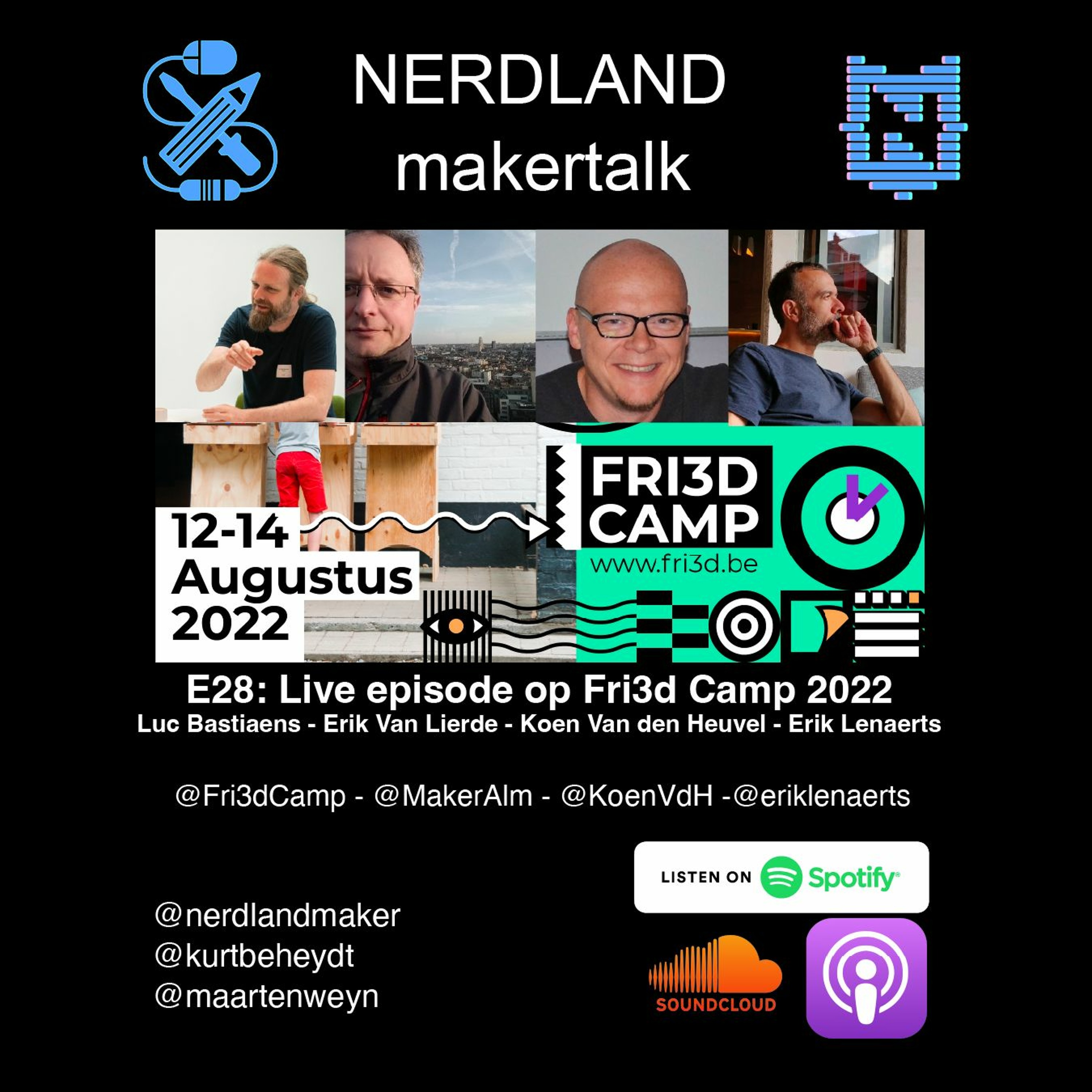 Nerdland Makertalk, podcast over makers