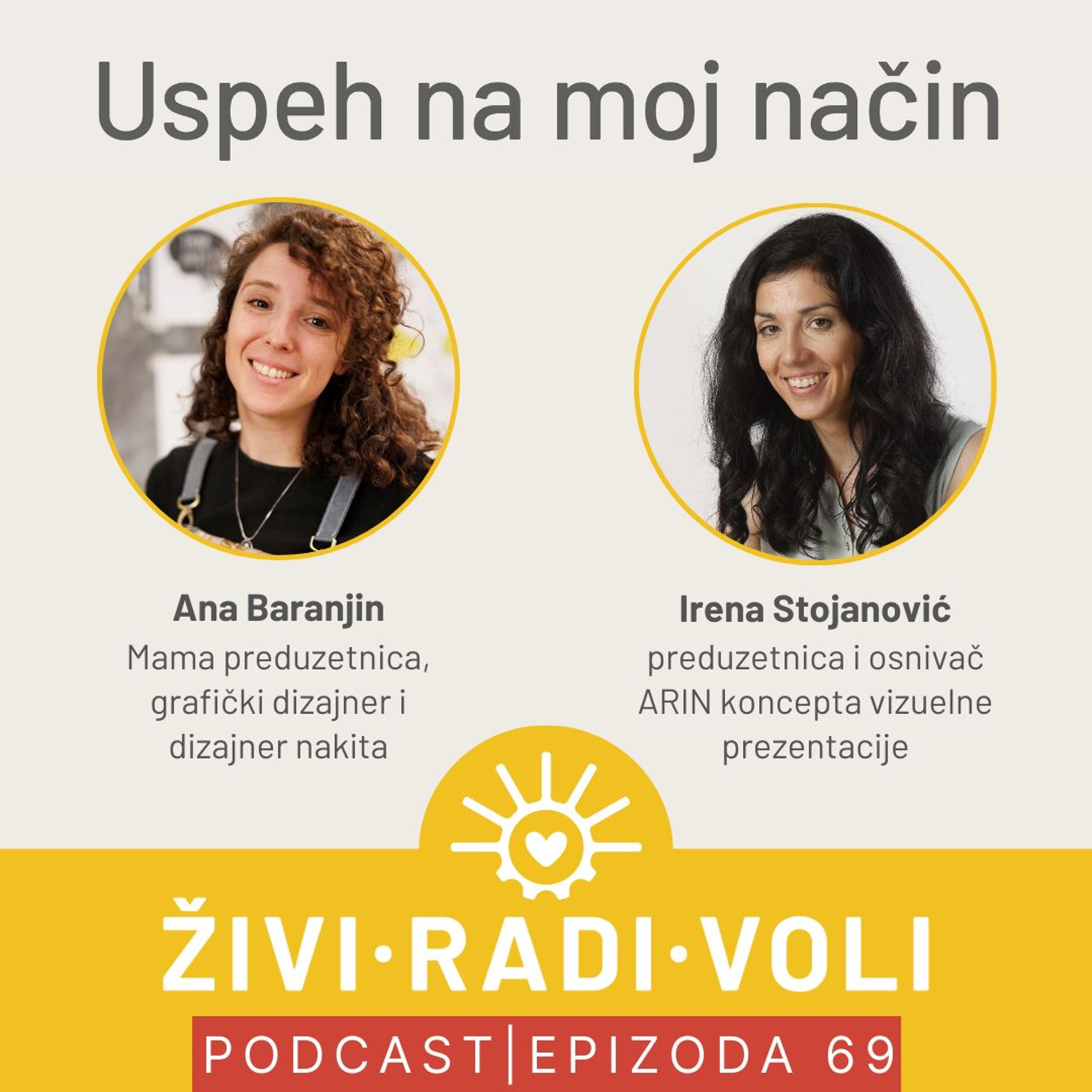 69 Uspeh na moj način | Ana Baranjin i Irena Stojanović episode artwork