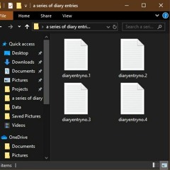 Diary Entry No.1 (Prod. Zach Rabbit)