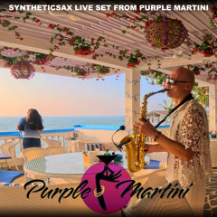 Syntheticsax - Anjuna Beach - Bar Purple Martini (Live Saxophone Set Organic House)