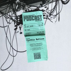 Gegengewalt Podcast 009 w/ Cynthia Matisse