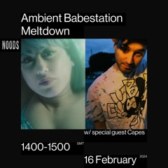 Ambient Babestation Meltdown on Noods w/ Capes Feb 24