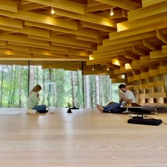 Meditation House Recording 3 - Crystal Sound Bowl meets D Kurd and D Paradiso 432Hz Namipan Handpan