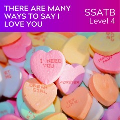 There Are Many Ways (to Say I Love You) (SSATB - L4) - KerryMarsh.com Demo