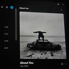 about you - the 1975 but shoegaze