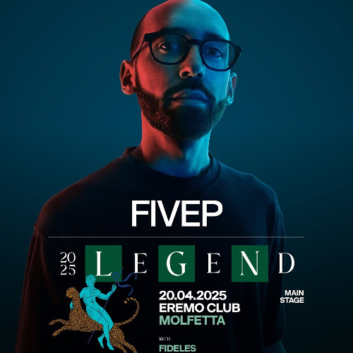 FiveP - Live @Legend w/Fideles at Eremo Club (Italy) 20-04-2025