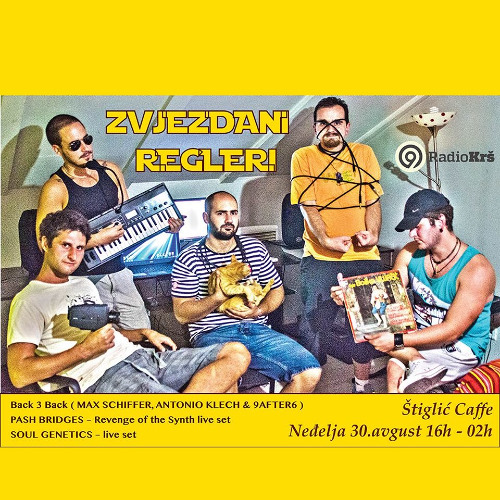 Pash Bridges - Revenge of the Synth @ Štiglić Cafe (30.08.2015)