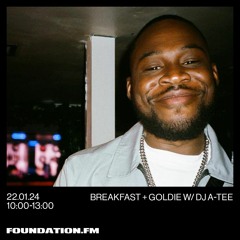 Foundation FM Guest Mix for Goldie Quaker