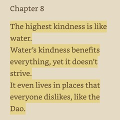 TALKING HANDS / TALKING FEET “The highest kindness…”