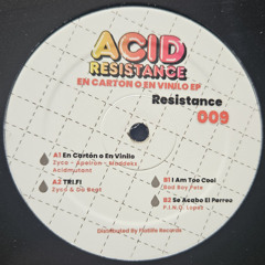 "Bad Boy" Pete - I Am Too Cool - Acid Resistance Vinyl + digital