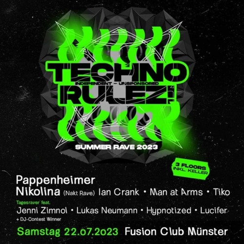 Hypnotized @ TechnoRulez / Fusion Münster / 22.7.23