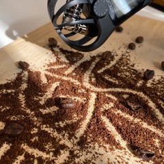making coffee (literally)