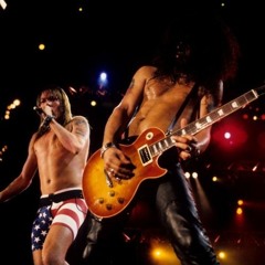 Guns N' Roses - Knockin' On Heaven's Door 1st solo