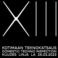 LIVE set @Kotimaan teknokatsaus XIII, Kuudes Linja 25.3.23