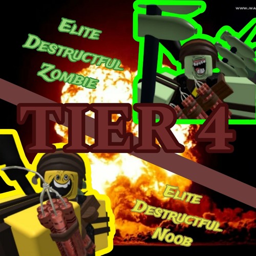 Noobs VS Zombies Realish Reborn - Elite Destructful Noob/Zombie (Tier 4)