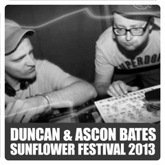 Duncan + Ascon Bates Live PA @ Sunflower Festival 2013