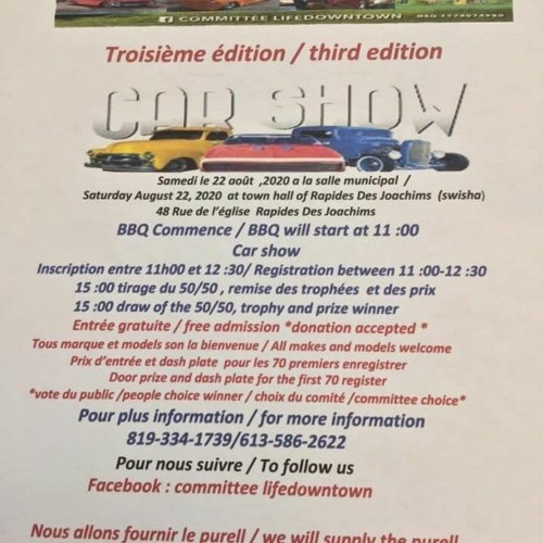 Stream Entrevue PaulAndré Paquette Car show Rapidedesjoachims by