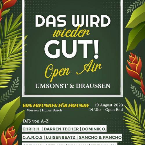 Dominik O. 19.08.2023 @ Das Wird Wieder Gut Open Air Viersen