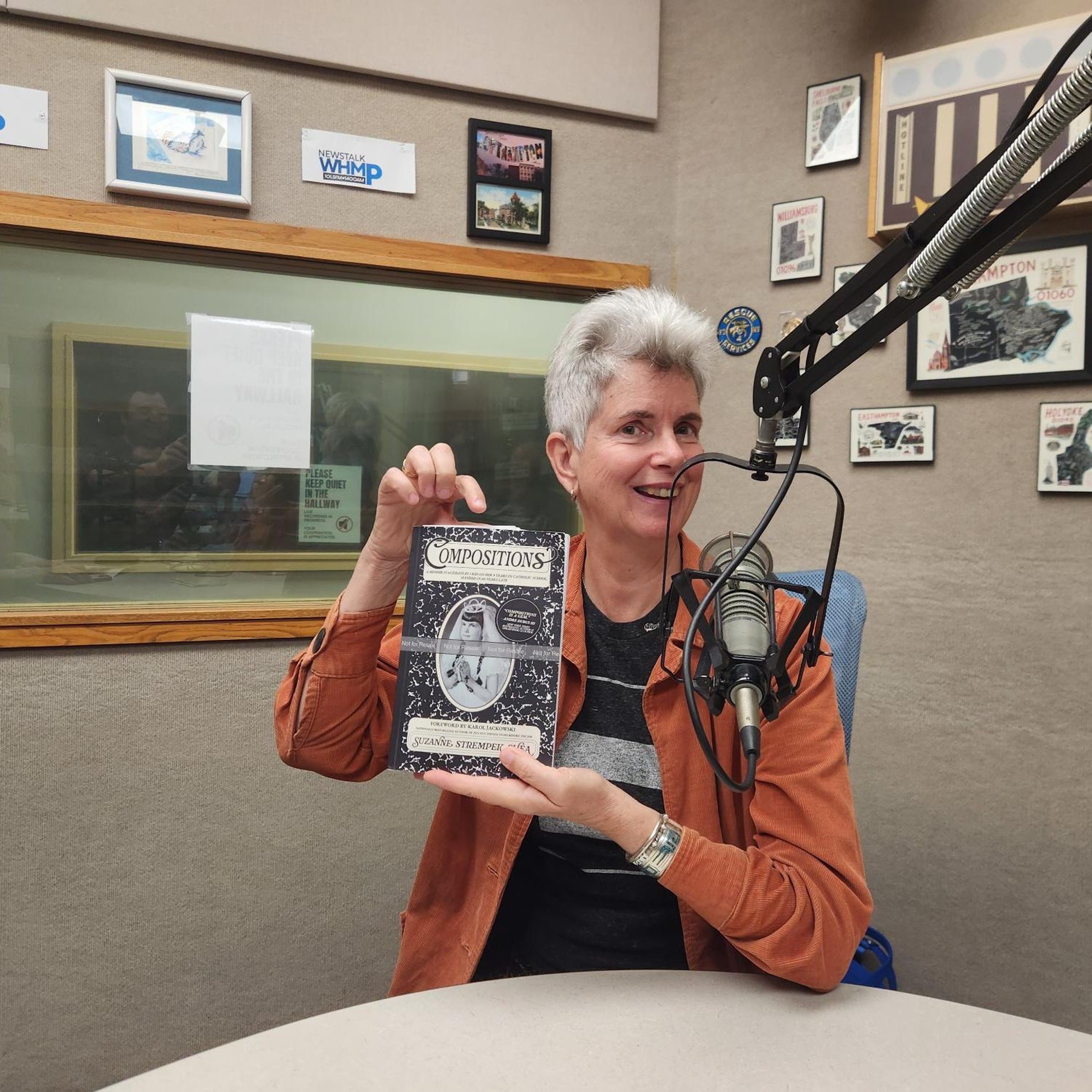 Nationally known local author Suzanne Strempek Shea: “Composition: A Memoir in 42 Essays by 1 Kid on Her 8 Years in Catholic School, Handed in 60 Years Late.” episode artwork