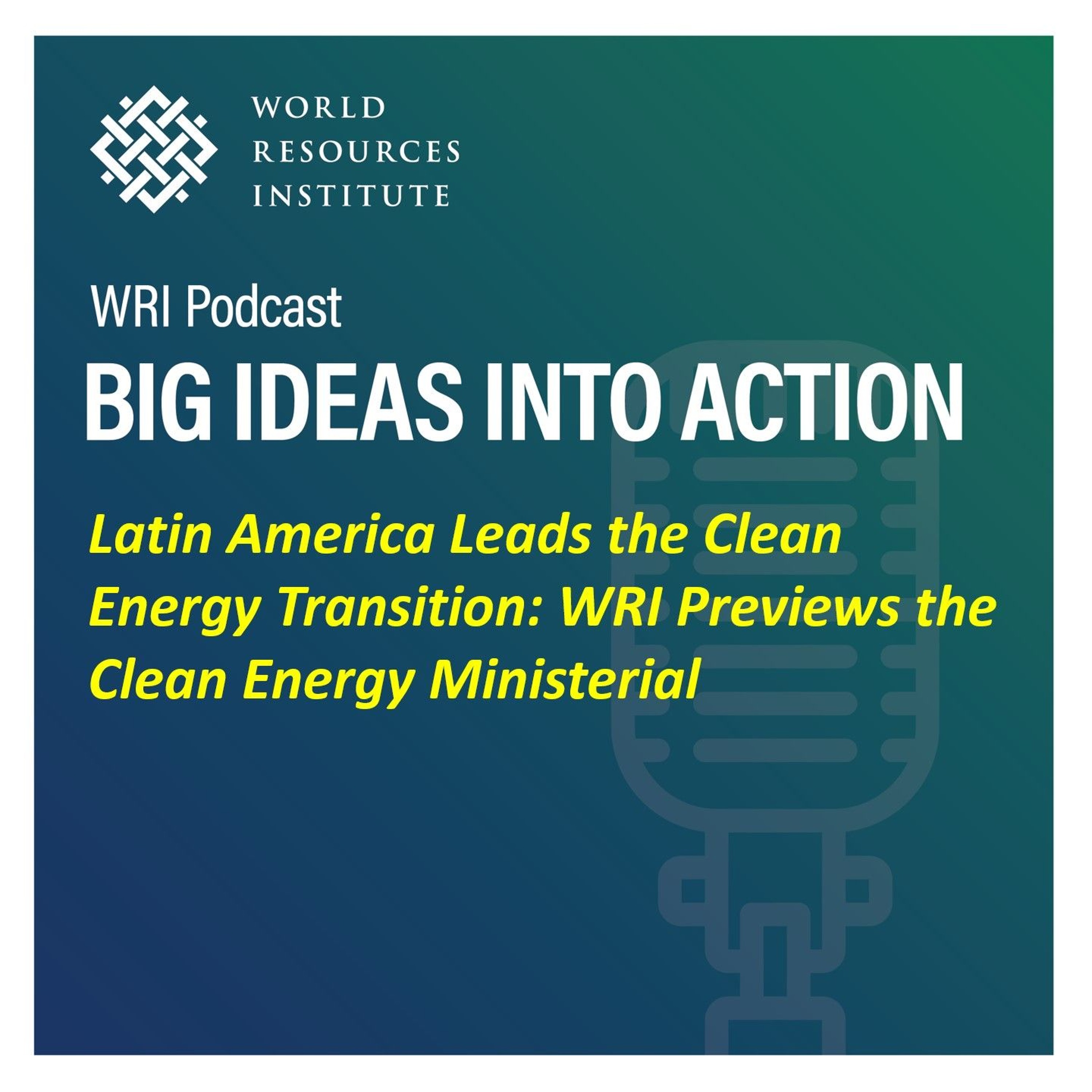 World Resources Institute Podcasts Plus