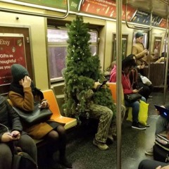 The Tree Man On Thy Metro
