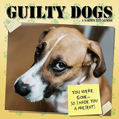 [Get] PDF 📚 2022 Guilty Dog Wall Calendar by  Trends International KINDLE PDF EBOOK