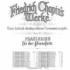 Frédéric Chopin - Prélude Op.28 No.16