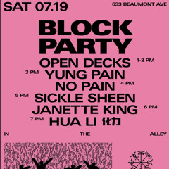 Ratchet White Gurl - Live @ Brique x Brique Block Party 2025.07.19