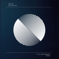 Balad - Elysium (Radio Edit)
