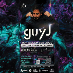 Guy J live from Lotus Tower Sri Lanka December 2022