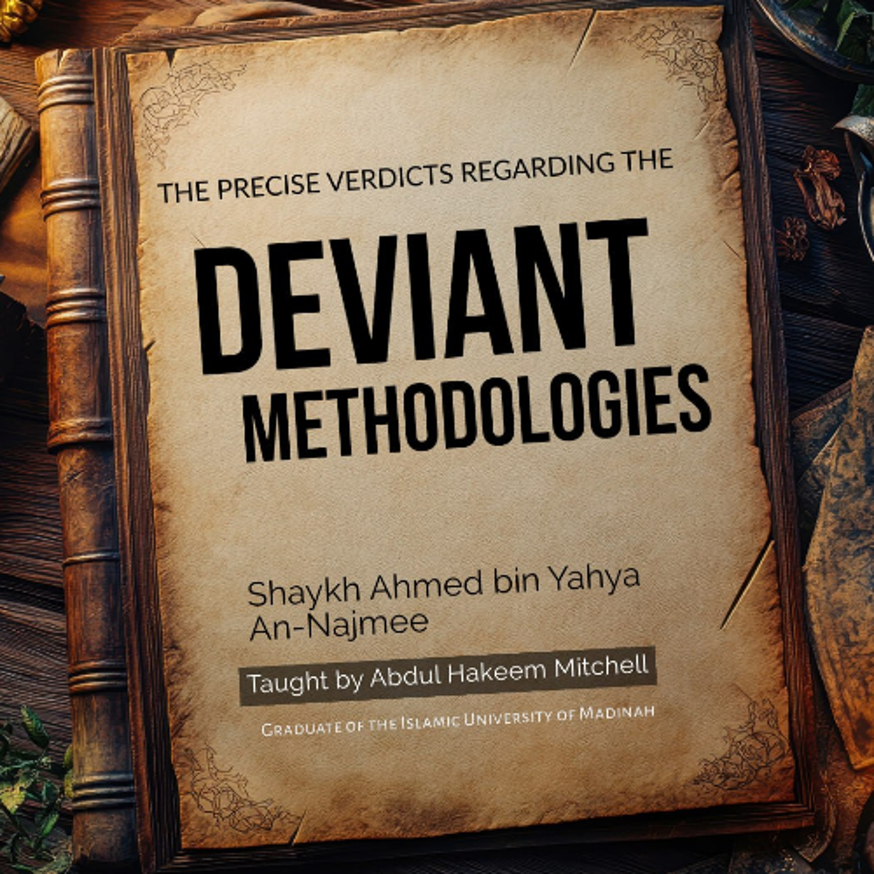 08- Precise Verdicts Regarding Deviant Methodologies | Ustadh Abdul Hakeem Mitchell episode artwork