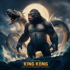 King Kong Y Una Enorme Serpiente