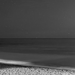 Evening beach.