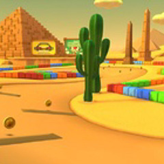 GBA Yoshi Desert - Mario Kart Tour