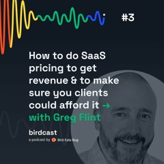 Episode 3. How to do SaaS pricing to get revenue & to make sure your clients could afford it