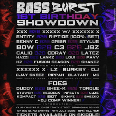 BASSBURST X NOISE COMPLAINT COMP ENTRIES